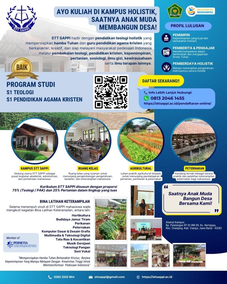 🎓 AYO KULIAH DI KAMPUS HOLISTIK, SAATNYA ANAK MUDA MEMBANGUN DESA!